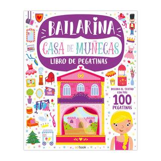 Casa De Muñecas. Libro De Pegatinas -Bailarina