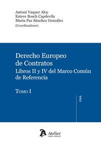 Derecho Europeo De Los Contratos.