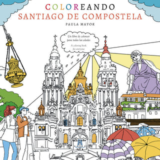 Coloreando Santiago De Compostela