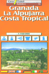 Granada Alpujarra Costa Tropical 1:150000 Geoestel