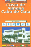 Mapa Costa Almeria Cabo Gata 1:150000 Geoestel