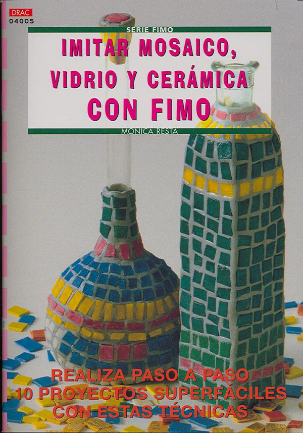 Imitar Mosaico Vidrio Y Ceramica Con Fimo