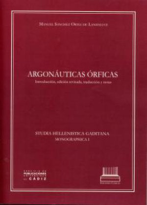 Argonáuticas Órficas.