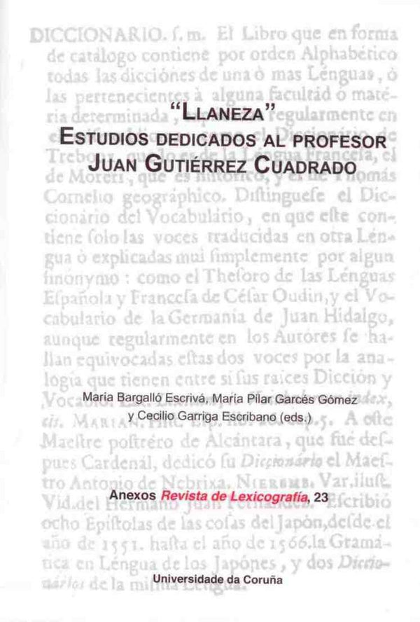 Llaneza. Estudios Dedicados A Juan Gutiérrez Cuadrado