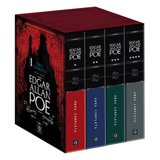 Edgar Allan Poe Obra Completa 4 Volumenes