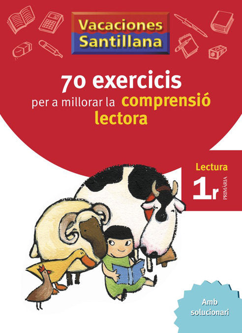 Vacaciones Santillana 70 Exercicis Per A Millorar La Comprensio Lectora 1 Primaria