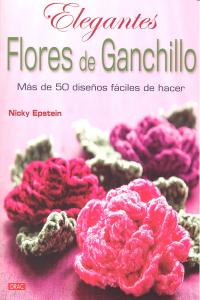 Elegantes Flores De Ganchillo