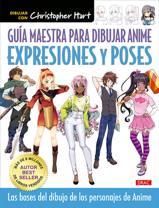 Guia Maestra Para Dibujar Anime Expresiones Y Poses