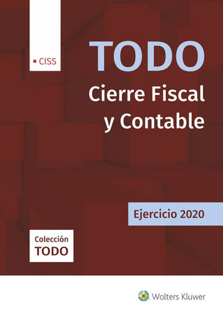 Todo Cierre Fiscal Y Contable. Ejercicio 2020