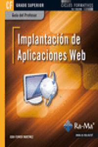 Guía Didáctica. Implantación De Aplicaciones Web. R. D. 1691/2007