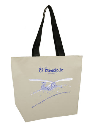 Bolsa Mega Shopper El Principito. Sólo Con El Corazón