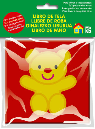 Osito Libro De Tela