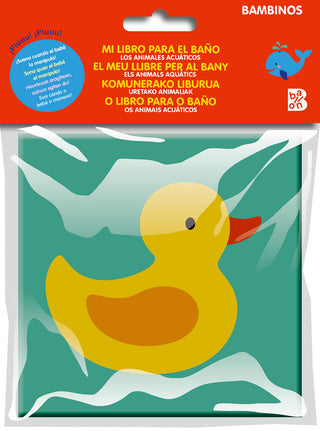 Mi Libro Para El Baño Animales Acuaticos