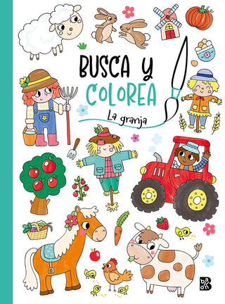 Busca Y Colorea La Granja