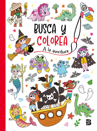 Busca Y Colorea A La Aventura