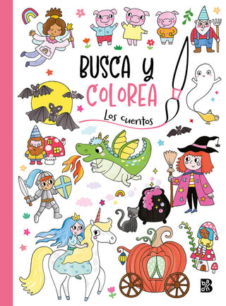Busca Y Colorea Los Cuentos