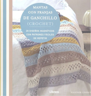 Mantas Con Franjas De Ganchillo