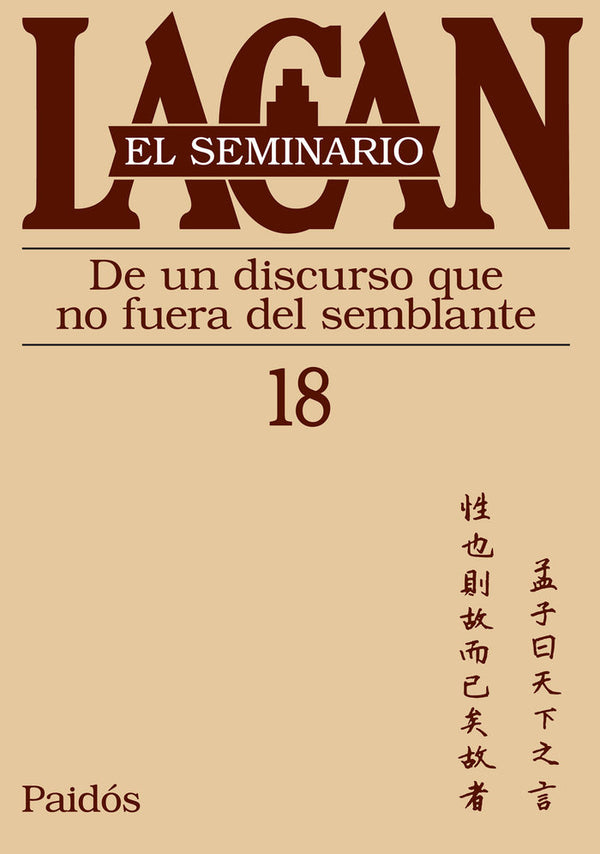 El Seminario. Libro 18