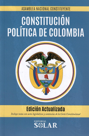 Nueva Constitucion Politica De Colombia