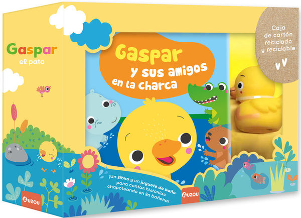 Libro De Baño Gaspar Y Amigos En La Charca. Ecologico