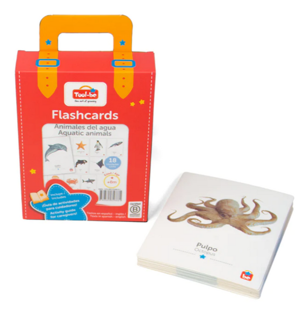 Flash Cards Animales del Agua