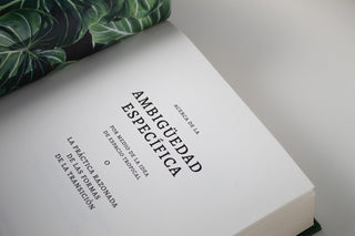 Acerca de la Ambigüedad Específica por medio de la idea de espacio tropical o la práctica razonada de las formas de la transición