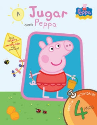 A JUGAR CON PEPPA: LIBRO ACTIVIDADES 4 A