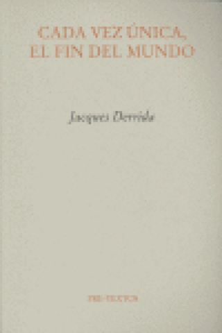 Ácada Vez Única El Fin Del Mundo Libro