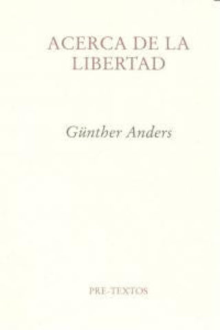 Acerca De La Libertad Libro