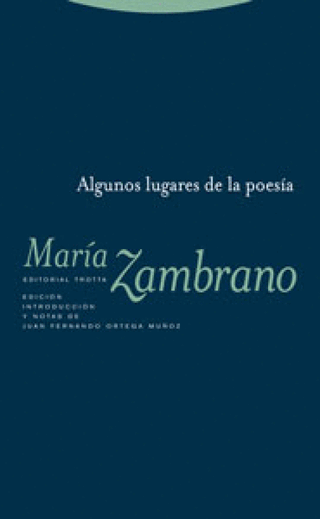 Algunos Lugares De La Poesía Libro