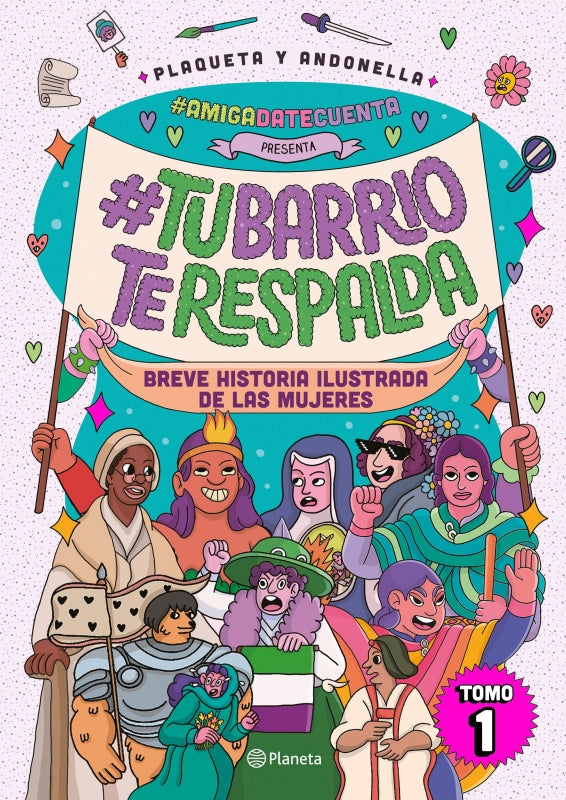 #amigadatecuenta Presenta: #tubarrioterespalda Libro