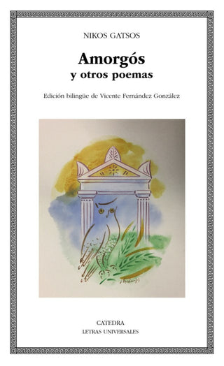 Amorgos Y Otros Poemas Libro