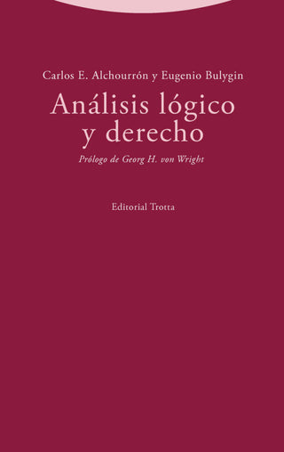 Analisis Logico Y Derecho Libro