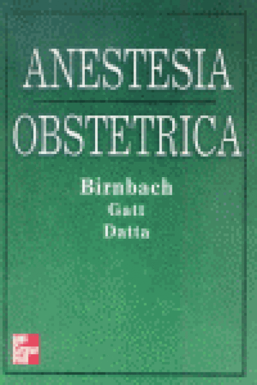 Anestesia Obstretica Libro