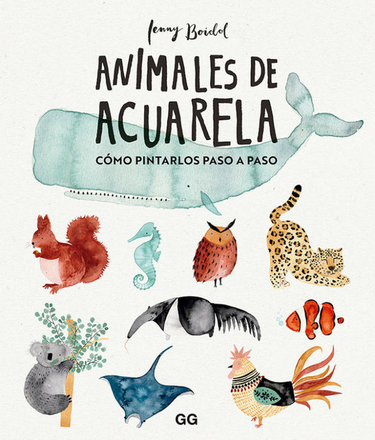 Animales De Acuarela Libro