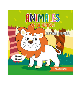 Animales De La Jungla. Bilingüe Baño Libro