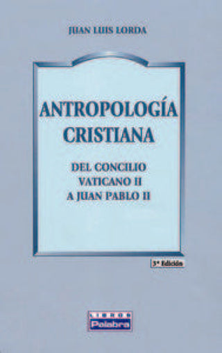 Antropología Cristiana Libro