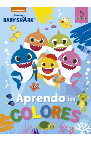 Aprendo Los Colores Con Baby Shark Libro