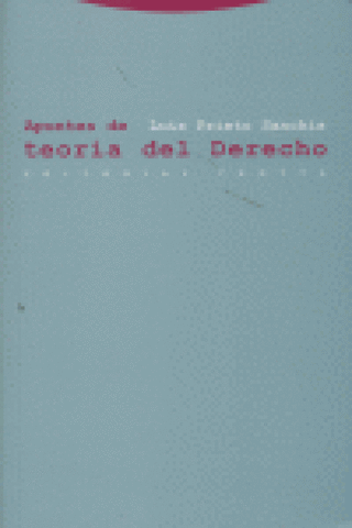 Apuntes De Teoría Del Derecho Libro