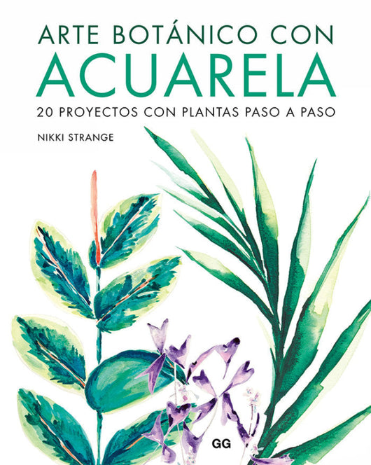 Arte Botánico Con Acuarela Libro