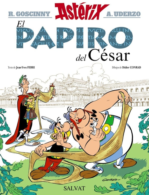 Aterix Y El Papiro Del Cesar Libros Impresos