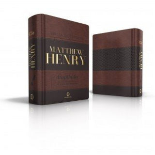 Biblia De Estudio Matthew Henry - Leathersoft Con Ændice Libro