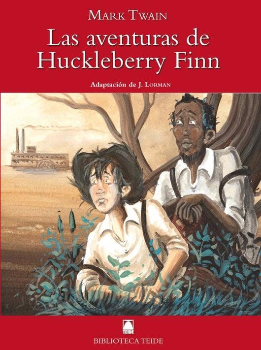 Biblioteca Teide 055 - Las Aventuras De Huckelberry Finn -Mark Twain- Libro