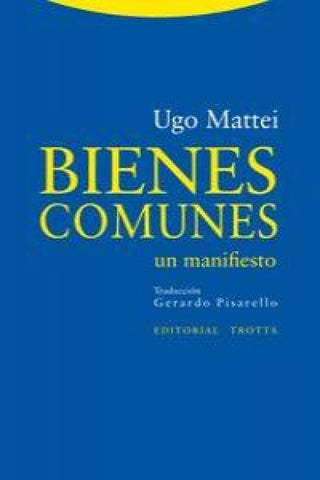 Bienes Comunes Libro
