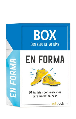 Box Con Reto De 30 Días- En Forma Libro