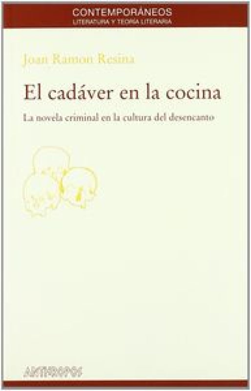 Cadaver En La Cocina El Libro