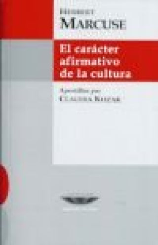 Caracter Afirmativo De La Cultura El Libro