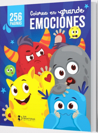 Colorea En Grande Tus Emociones Libro