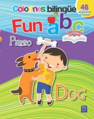 Colorines Bilingue Fun Abc - Perro Libro
