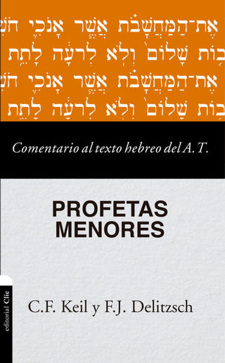 Comentario Al Texto Hebreo Del At - Profetas Menores Libro